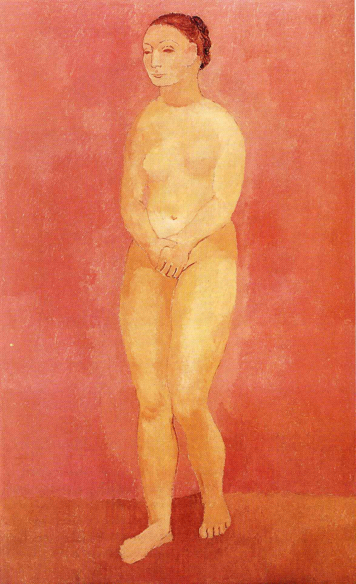 Picasso Standing female nude 1906